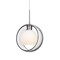 Besa Lighting Mana Pendant, Clear, Satin Nickel Finish, 1x9W LED 1JT-MANACL-LED-SN - alternate 1